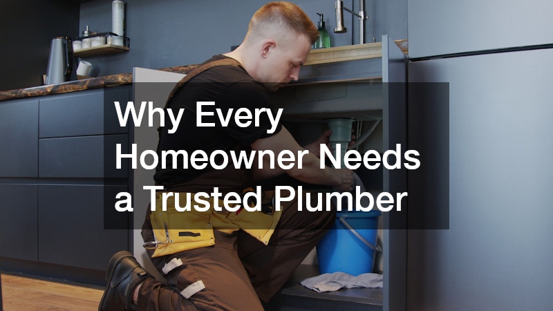 Why Every Homeowner Needs a Trusted Plumber